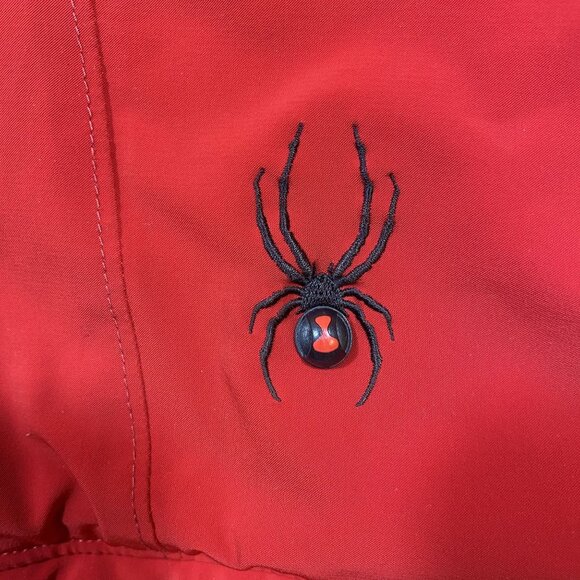 Spyder Mens Red Ski Jacket Dermizax-EV Zip Pockets & Spiderweb Lining Size L/52 - Picture 8 of 16